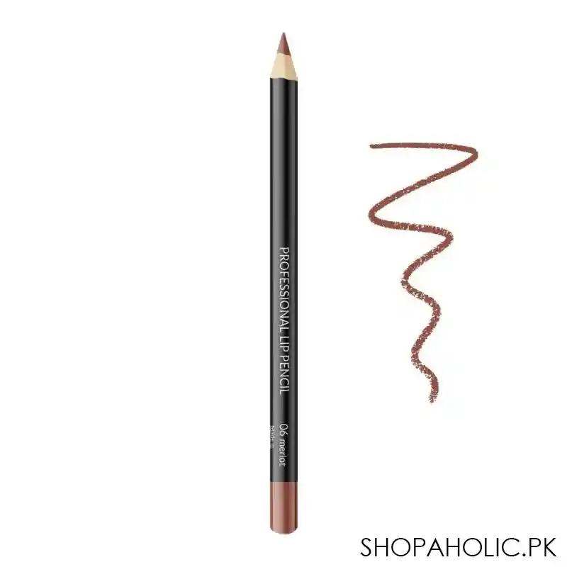 vipera professional lip pencil, 06 merlot main image