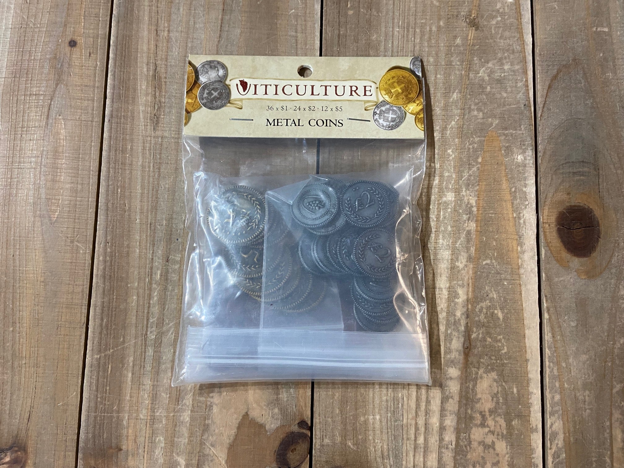 Monedas Metálicas - Viticulture