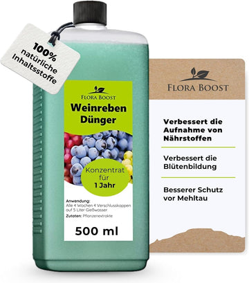Weinreben Dünger von Flora Boost – gesundes Wachstum Flüssigdünger - Flora Boost