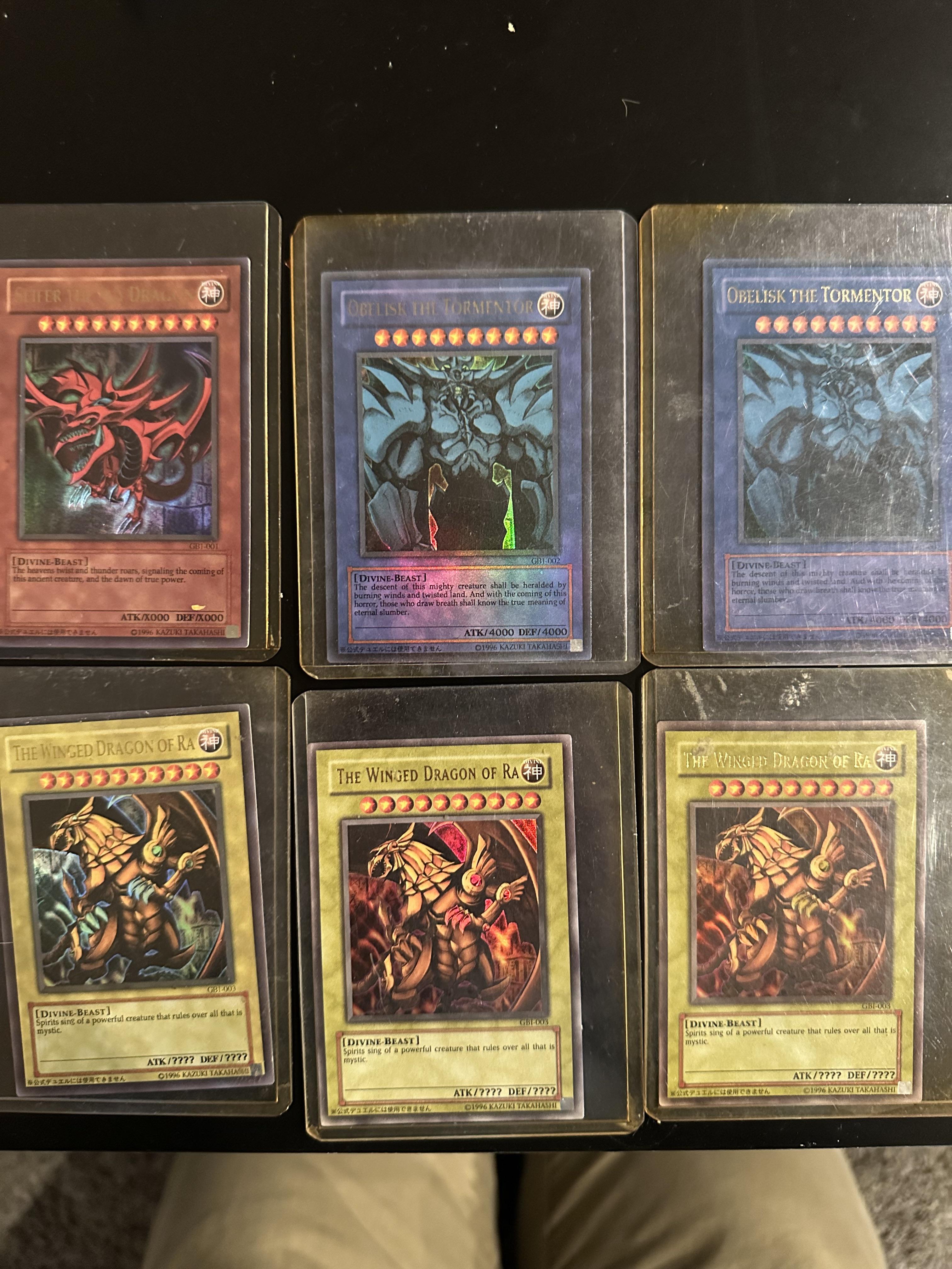What to look for real vs fake Egyptian god cards GBI Promos. : r/yugiohshowcase