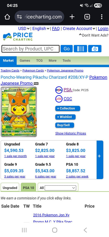What's up with the discrepancy between pricecharting and collectr app? : r/PokemonTCG