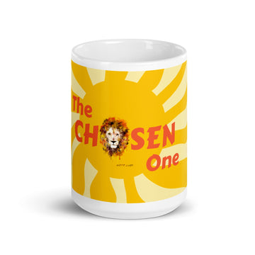 Sunshine White Glossy Mug - The Chosen One