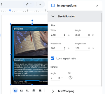 Complete guide to image sizing for MPC (or other services) : r/mpcproxies