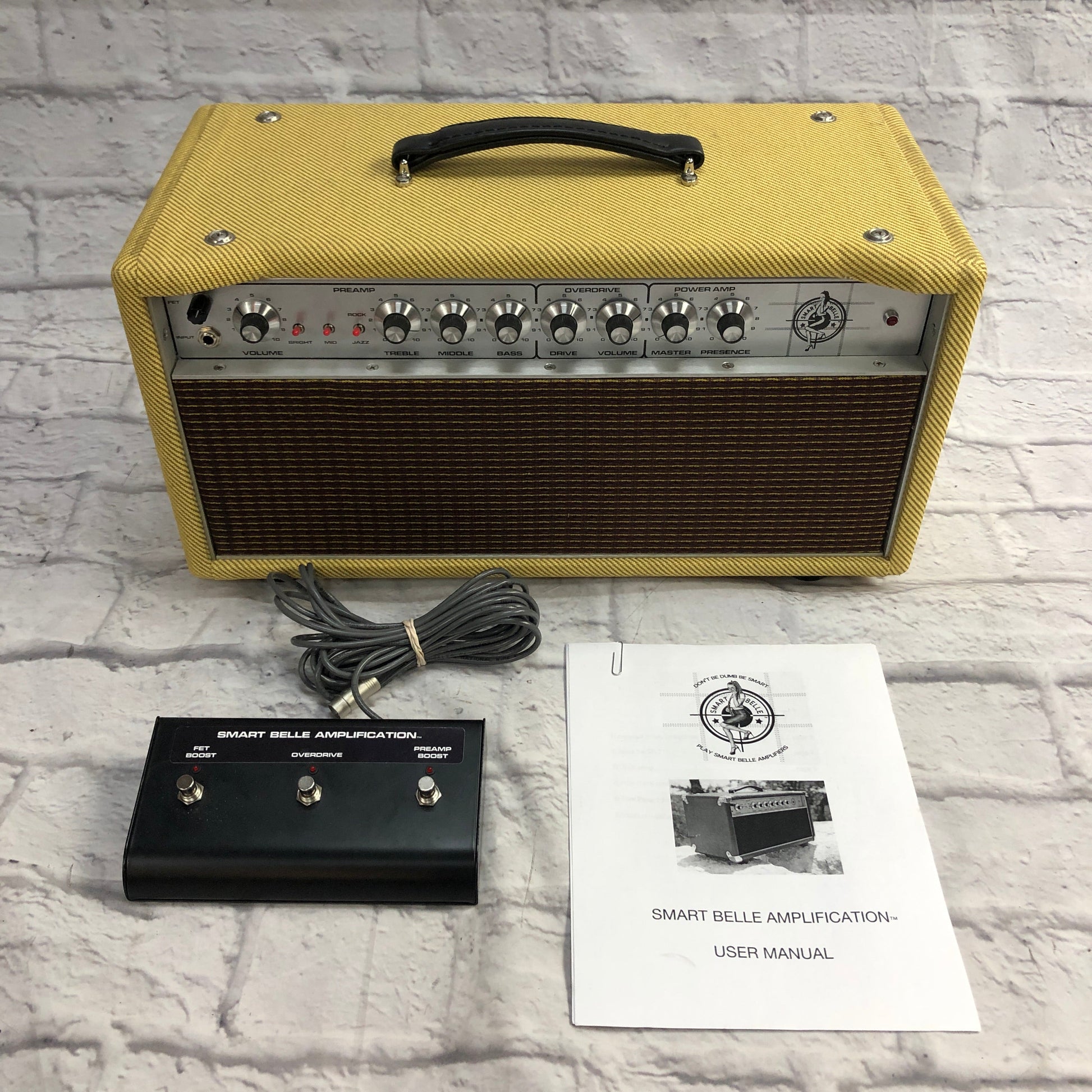 Smart Belle SR71 Guitar Combo Amp Tweed Dumble Clone