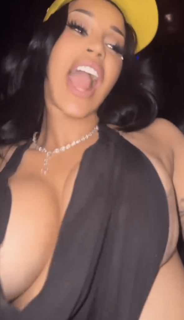 Cardi B twerks in barely-there mini dress while celebrating 32nd birthday  after Offset split