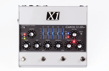 Carvin X1 All Tube Guitar Pre Amp Pedal