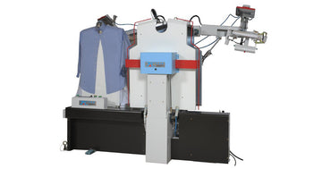 iron 120 shirts per hour with YAC japan's fully automated ironing machine