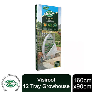 Gro-Sure Visiroot 12 Tray Growhouse with Sturdy Frame