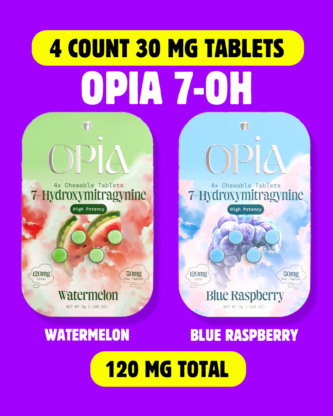 Opia 7-OH — Blue Raspberry
