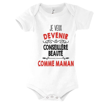 Body Bébé Je veux devenir Conseillère Beauté comme Maman - Planetee