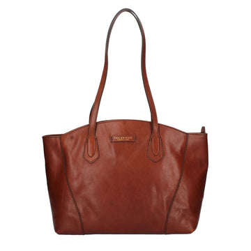 THE BRIDGE Borse 04333601 14 MARRONE/ORO