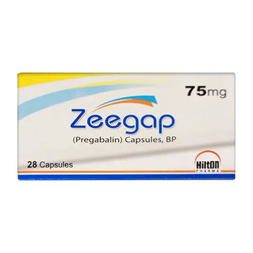Zeegab 75mg Capsule — Pregabalin for Neuropathic Pain and Anxiety – Available in Pakistan