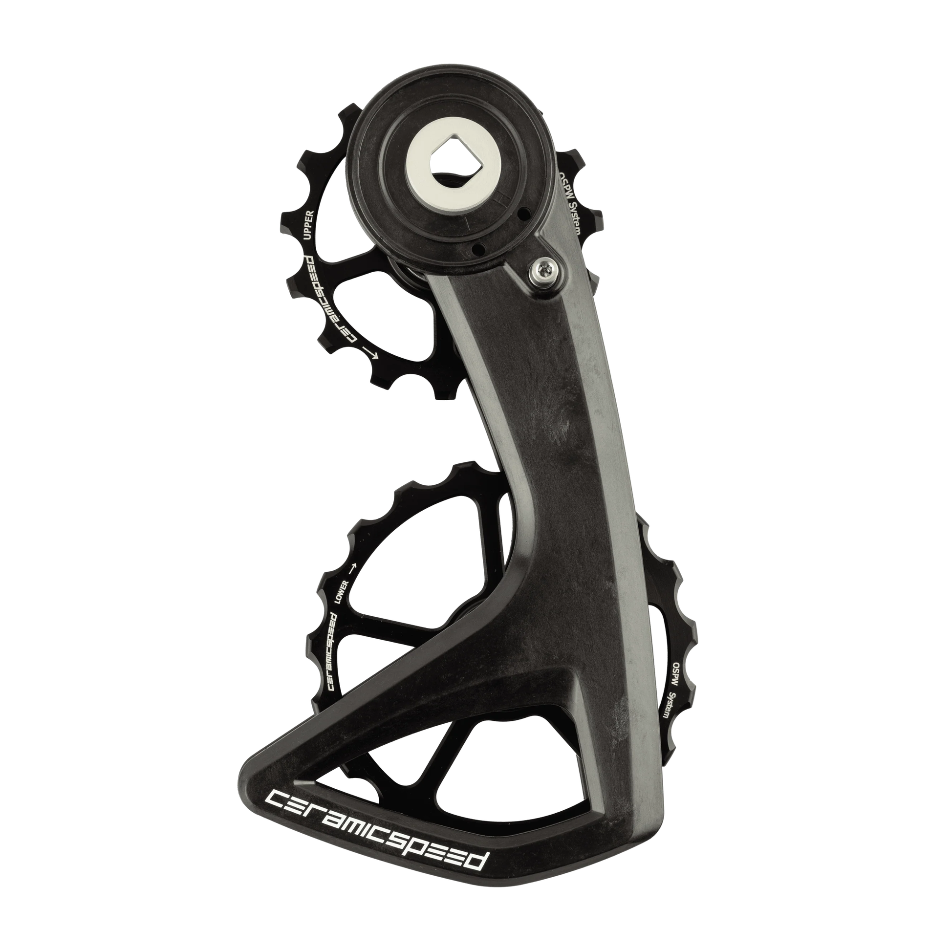 Obudowa przerzutki i kółka Ceramicspeed Oversized OSPW RS Sram Red/Force AXS 5-ramienna